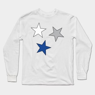 NSU Star (3-Pack) Sticker Long Sleeve T-Shirt